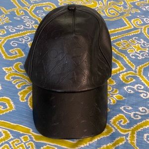 Walt Disney World 50th Anniversary Faux Leather Baseball Hat